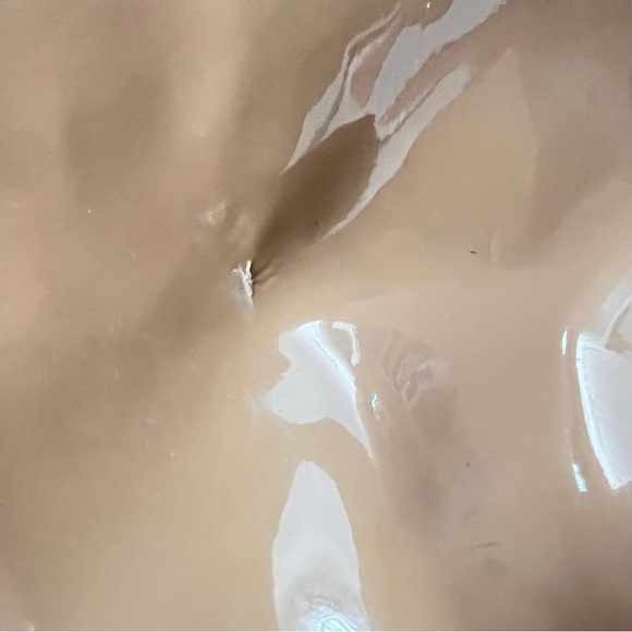 Tory Burch Elegant Snake print Tan Brown Patent Leather Canvas Shoulder Bag - Picture 7 of 14